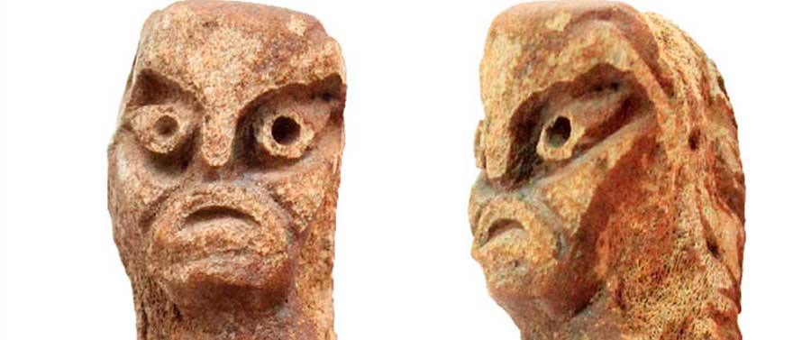 'We can say that this figurine is unique, as nothing identical has been found so far. Picture: Pavel German & Vladimir Bobrov